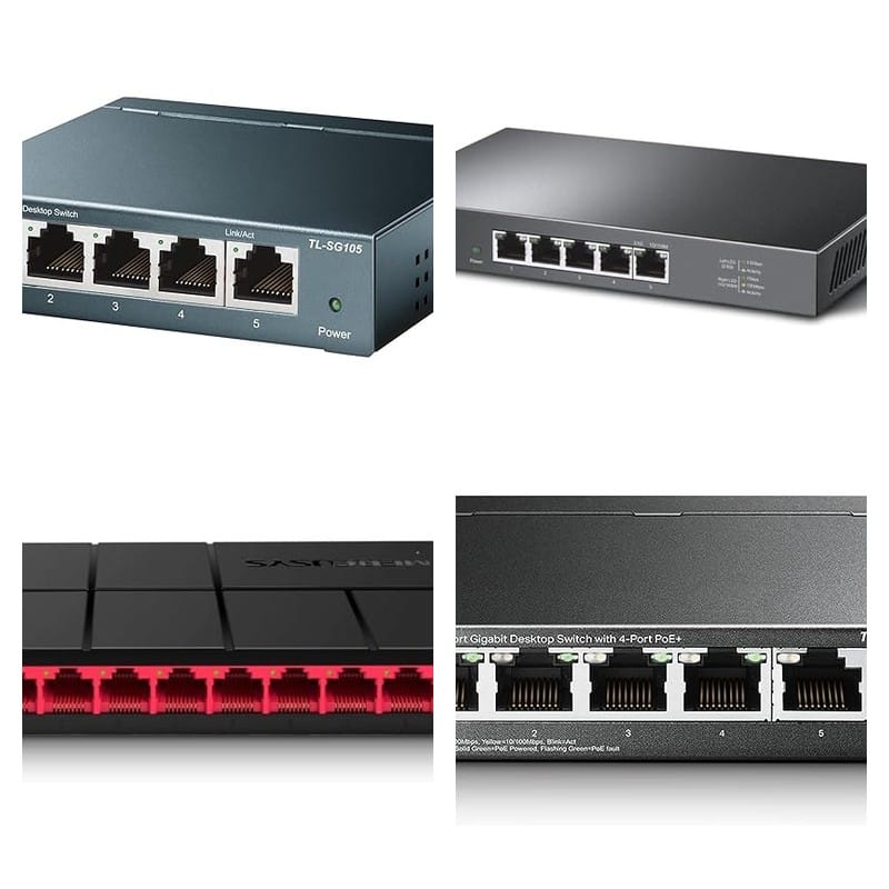 Vergelijking De beste  netwerk switches  van april 2026