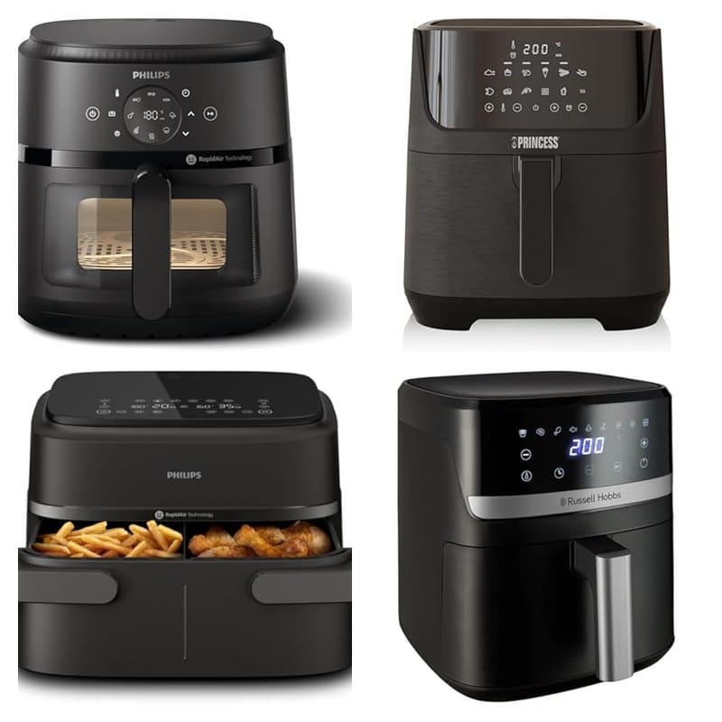 Vergelijking De beste airfryers van april 2026