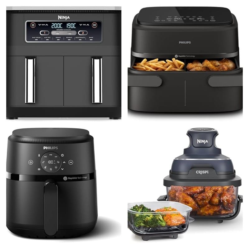 Vergelijking De beste airfryers van april 2026
