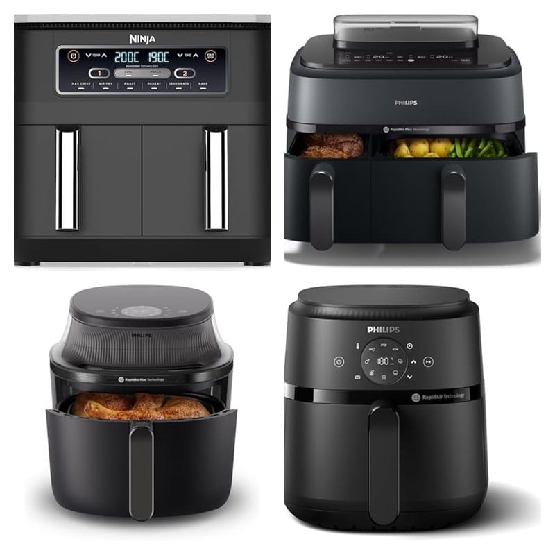 Vergelijking De beste airfryers van april 2026