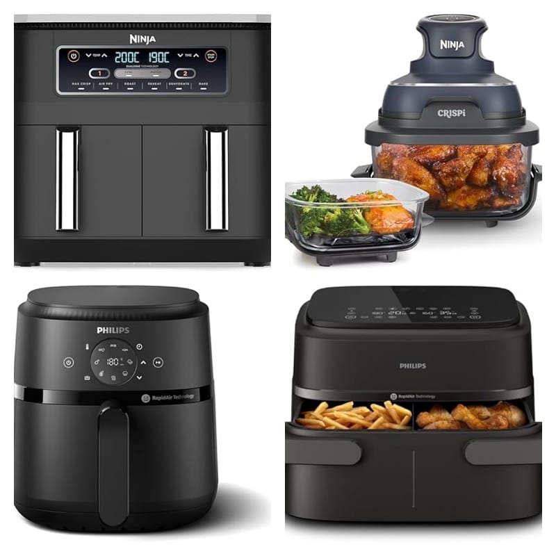Vergelijking De beste airfryers van april 2026