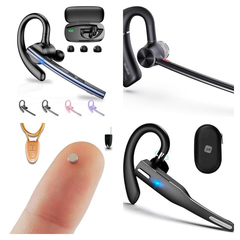 Vergelijking De bestverkochte Bluetooth headsets voor 1 oor van april 2026