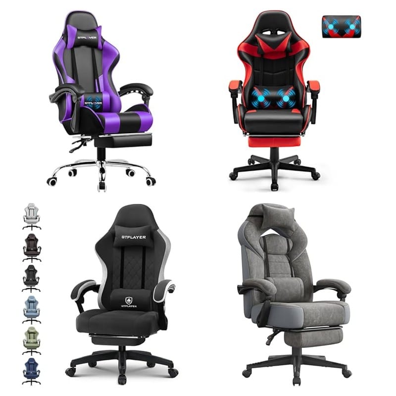 Vergelijking De populairste Gaming stoelen van april 2026