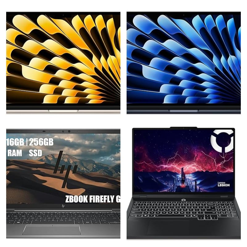 Vergelijking De populairste laptops van april 2026