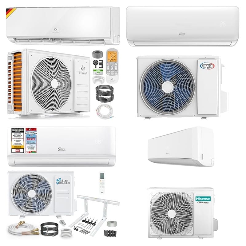 Vergelijking De populairste split unit airco’s van april 2026