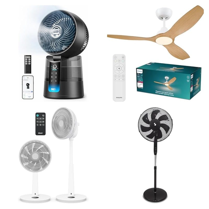 Vergelijking De populairste ventilatoren van april 2026