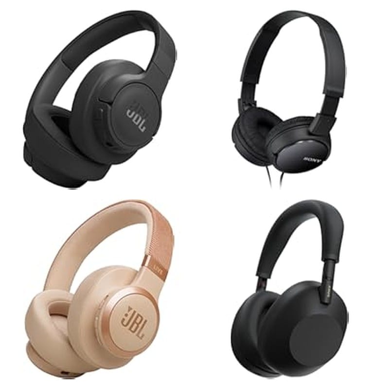 Vergelijking De bestverkochte Over-the-ear koptelefoons